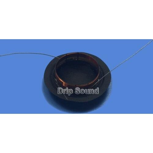 2pcs 19.43mm Tweeter Voice Coil Horn Speaker Treble Silk Sound Film Diaphragm Drive Head Repair Parts