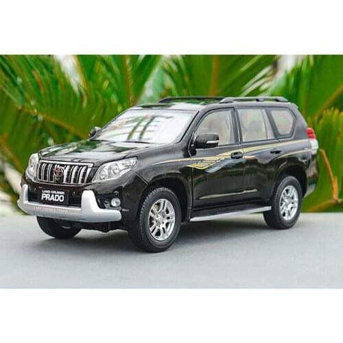 1/18 For Toyota Land Cruiser Prado Diecast Car Model Kids Boys Gifts Collection Display Black/White/Green Metal,Plastic,Rubber