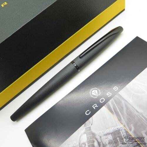 Cross 886-41MJ ATX Brushed Black Fountain Pen | Cross Pen | İsme Special Pen