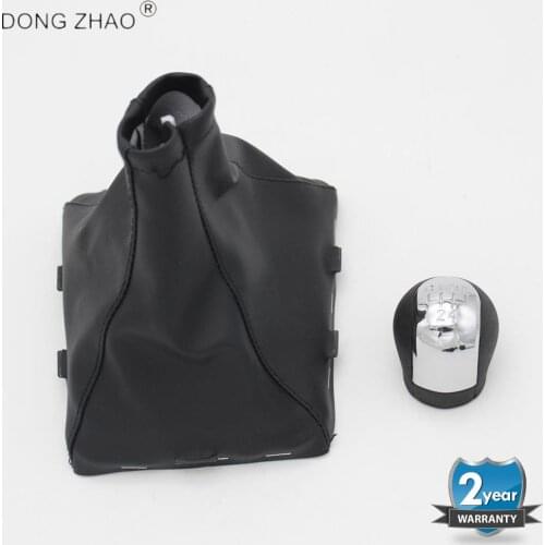 For Opel Vectra C 2002 2003 2004 2005 Car 5 6 Speed Gear Shift Knob and Gear Lever Boot gear shift cover Handball Cover Sleeve