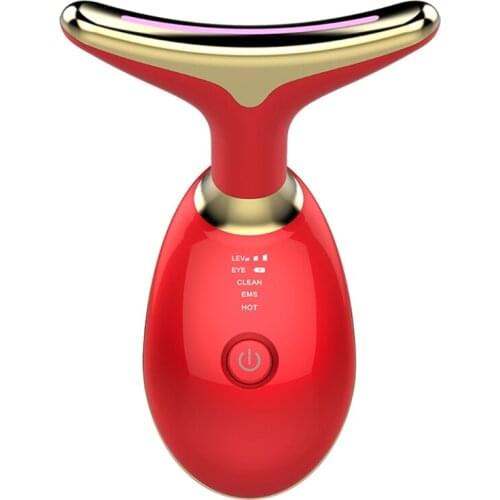 Face Massager Anti Wrinkles High Frequency Vibration Anti Aging Reduced Puffiness Facial Device for Skin Tightening Lifting C1FF