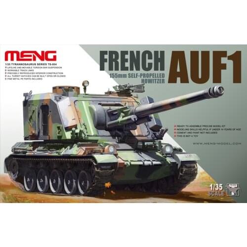 Meng Model TS-004 1/35 French AUF-1 155mm Self-Propelled Howitzer