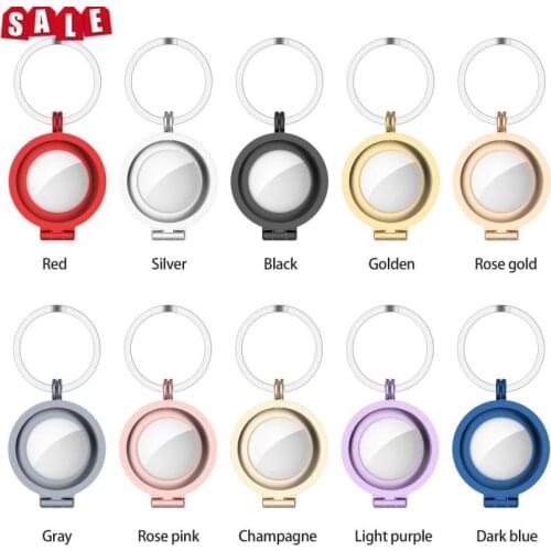 New For Apple Airtags Metal Protective Sleeve For Apple Locator Tracker Anti-lost Device Keychain Protective Sleeve
