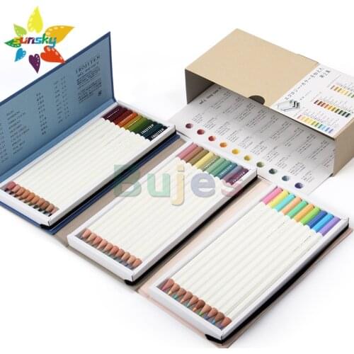 Japan TOMBOW Color pencil set 30 color Three sets color lead Artist Oil Color Pencil Set drawing colored pencils art supplies