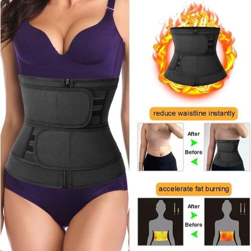 Neoprene Sweat Waist Trainer Corset Trimmer Belt for Women Weight Loss Waist Cincher Body Shaper Slimmg Belt Faja Shapewear