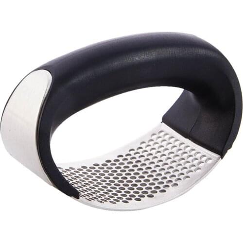 304 Garlic Press Household Manual Garlic Press Device Kitchen Press With Box Squeezer Handheld Ginger Garlic Tools Easy Operate