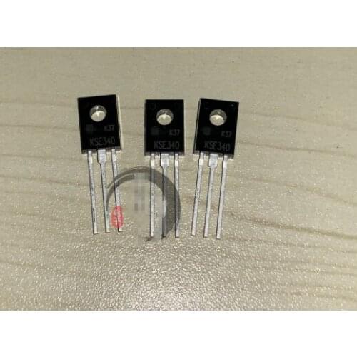 Qixinruite 10PCS/LOT 100% new imported original KSE340 KSE350 KSE340STU KSE350STU triode TO-126 Amplifier to tube power amplif