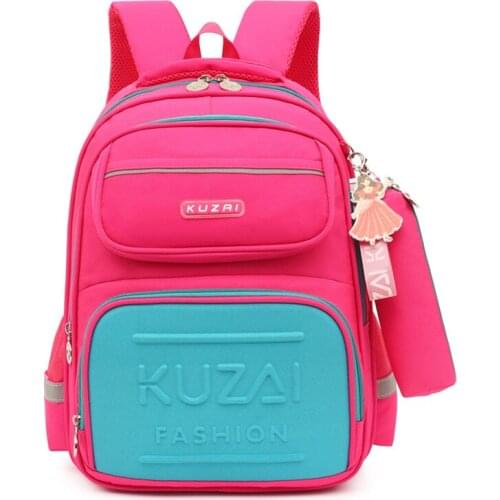 Pupils schoolbags girls children spine protection shoulder bag boys backpack
