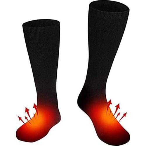 1 Pair Sports Winter Feet Warmer Thermal Heated Socks Fibers Thicken Super Soft Unique Ultimate Comfort Socks Leg Warmers Socks
