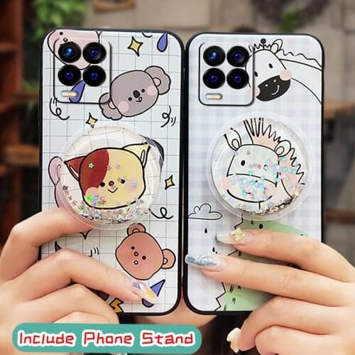 Waterproof Fashion Design Phone Case For OPPO Realme8 4G/Realme8Pro Anti-dust For Girls Cartoon