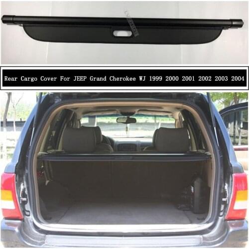 Rear Cargo Cover For JEEP Grand Cherokee WK 1999 2000 2001 2002 2003 2004 Privacy Trunk Screen Security Shield Shade Accessories