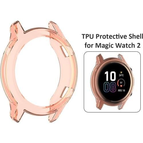 Watch Protect Shell Accessories TPU Watch Case Cover Shell Protector for HONOR Watch Magic 2 42/46mm Accessories