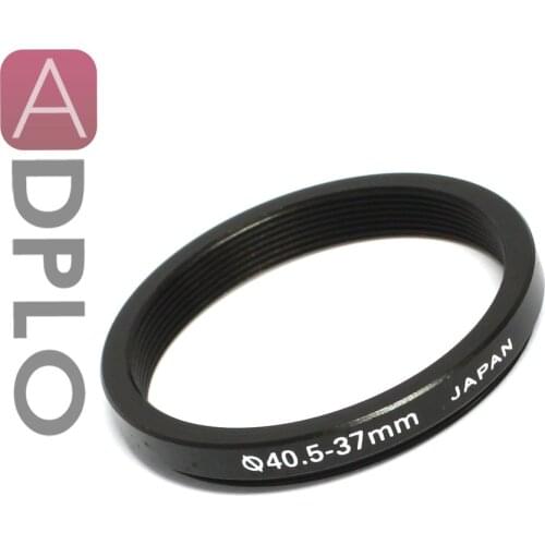 ADPLO 2PCS 40.5-37mm 40.5 MM to 37 MM Step Down Ring Filter Adapter