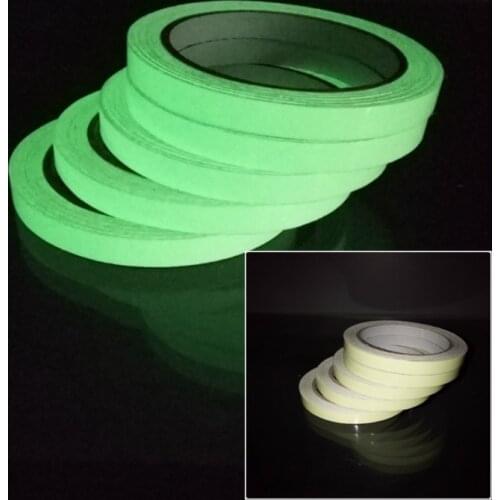 3m 1cm Self-adhesive Luminous DIY Tape Warning Tape Glow In Dark Car Sticker 270E