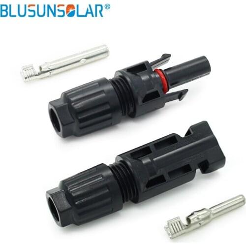 500 Pairs A Lot High Quality Approval TUV IP68 Waterproof pv solar Connector Solar Pv System Cable Connectors LJ0120Solar