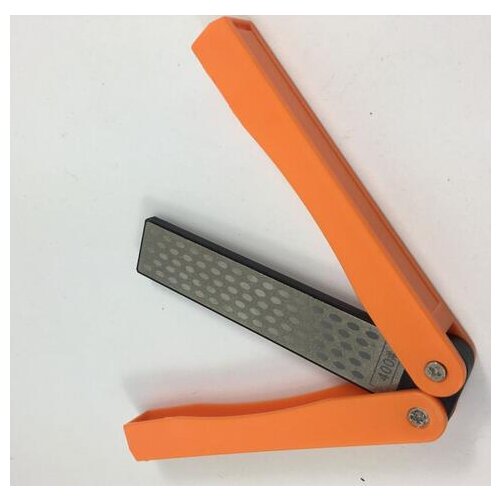 Double Sided Folded Pocket Sharpener Diamond Knife Sharpening Stone Outdoor
