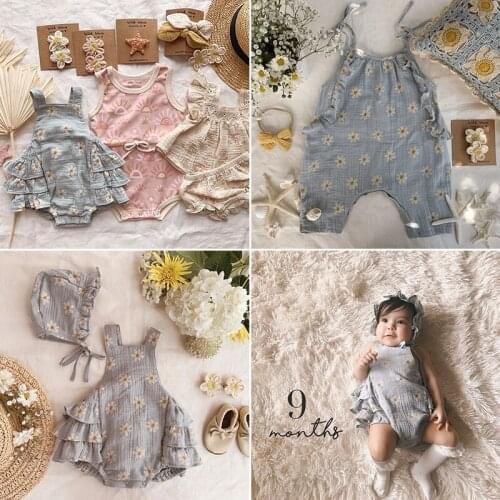 EnkeliBB Summer Overalls For Girls