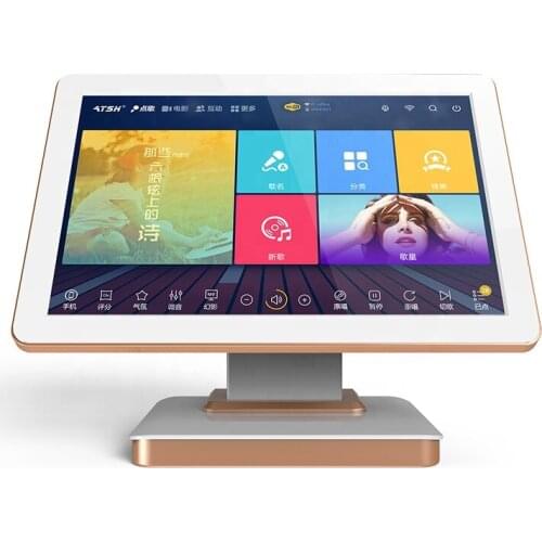 ATSH P10 4TB Karaoke Machine System Player with 22" Touch Screen