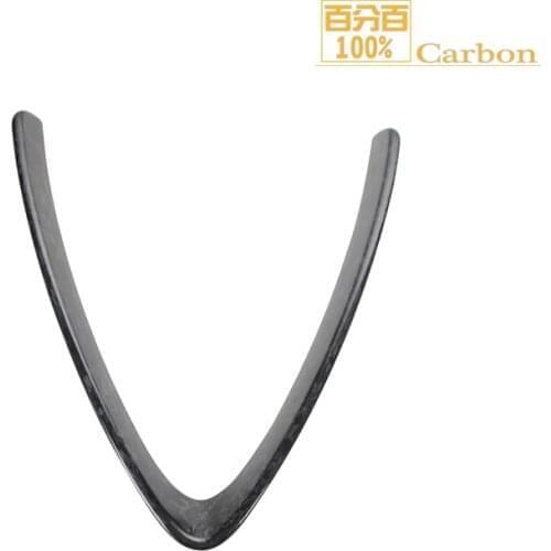 Forged Carbon Fiber Front Grill Mesh Frame Cover for Alfa Romeo Stelvio SUV 4 Door 2017 2018 2019