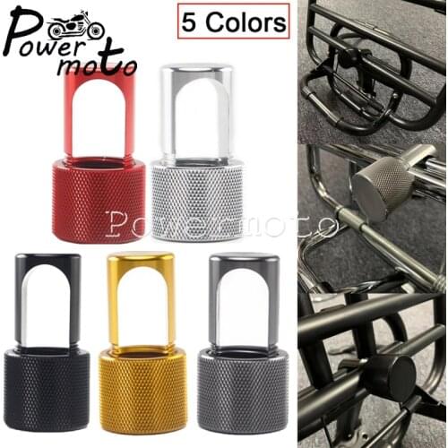 CNC Luggage Rack Bracket Fixed Buckle For Piaggio Vespa GTS 250 300 Sprint Primavera 150 LX LXV 50 125 S 150 Medley Beverly 300