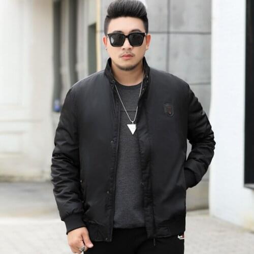 2020 New winter Style Fashion Mens Plus Size Zippe is Jacket Long Sleeve Warm Streetwear Windbreaker plus size 8XL 7XL 6XL 5XL