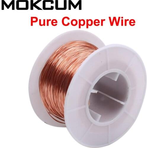 250g 0.4mm 0.5mm 0.8mm Diy Bare Pure Copper Wire Cable T2 Copper Wire Winding Wire Coil Copper Wire