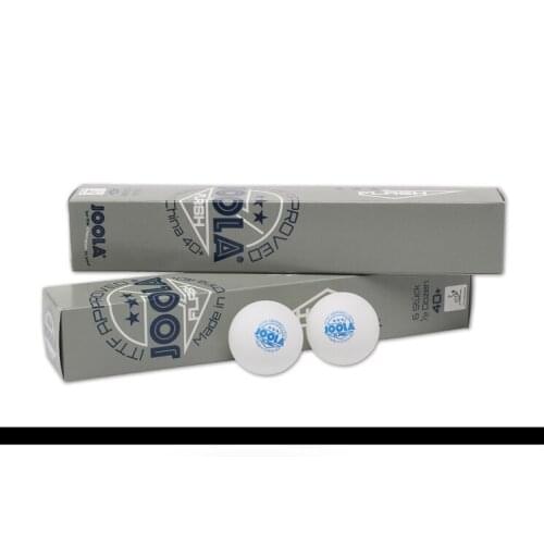 ITTF Approved Joola 3 Star Tournament USE 40+ New Material Seamless PP Ball Table Tennis ball / ping pong ball 12pcs 2boxes