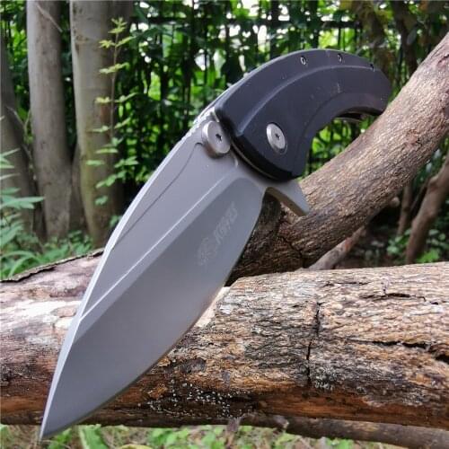 57HRC Scout Folding Knife Pocket Compact Tactical EDC Knives - Good for Hunting Camping Survival Outdoor and Everyday Carry