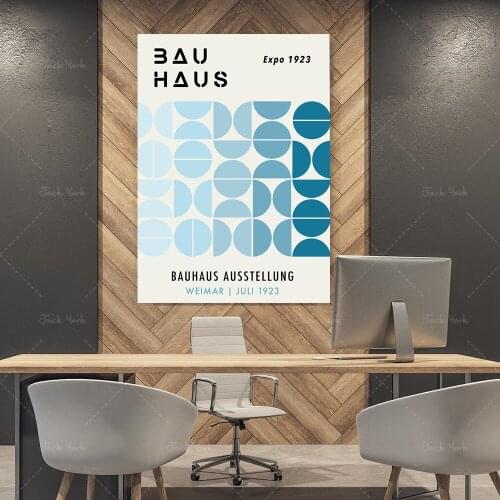Bauhaus Exhibition poster, Bauhaus Art Print, Geometric Art, Bauhaus Print, Modern Art Print, Bauhaus Wall Art, Geometric Art