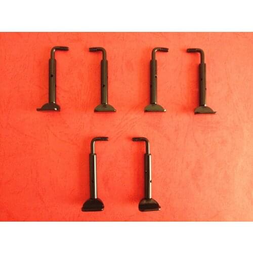 1 set new black Viola Chin Rest Clamp screw, Viola Parts Accessories