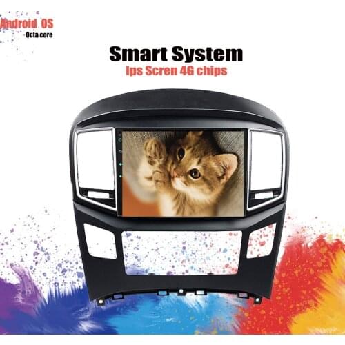 2 DIn Android 10.0 6GB+128GB 8 core Car DVD Player GPS Glonass Radio wifi BT For HYUNDAI H1,Grand Starex Travel Cargo iLOAD 2016
