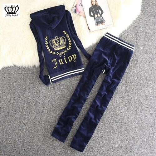 2021 Spring Fall Women Two Pieces Set Long Sleeve Crown Pattern Tops Leggings Pants Set Bodycon Sport Fitness Tracksuit S-2XL
