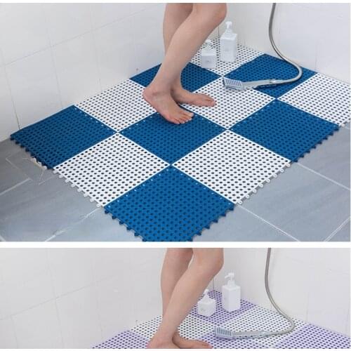 4pcs Splicing Bathroom Non-slip Mat, Bathroom, Kitchen, Bath, Shower Mat Bathroom Rug Bathroom Mat Bath Mat Bath Rug