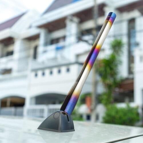 Car Universal Antenna Signal Aluminum Alloy Metal Receiving Antenna CarMetal Receiving Antenna Auto Roof Car Accessories