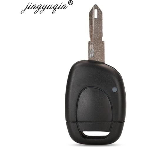 Jingyuqin Remote NE73 Blade Key Shell Cover Case For RENAULT Twingo Clio Kangoo Master Simbol 1 Button NO Chip Key Fob Case