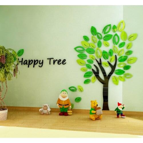 Colorful Life Large Wall Stickers
