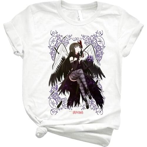 Homura Puella Magi Madoka Magica 48 Unisex TShirt for Men Or Women Vintage Retro Shirt for Customize