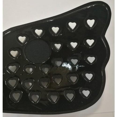 Summer Sexy Push Up Silicone Bra Backless Strapless Invisible Bras With Breathable Hole Drawstring Design