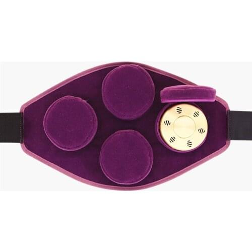 HealthCare Purple Velvet Bag Smokeless Moxibustion Chinese Moxa Sticks Burner Acupuncture Meridian Heating Therapy Warm Women