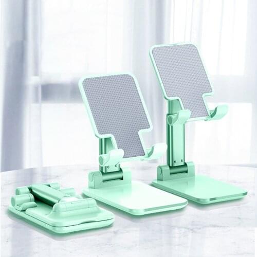 New Desk Mobile Phone Holder Stand For iPhone iPad Xiaomi huawei Metal Desktop Tablet Holder Table Cell Foldable Extend Support