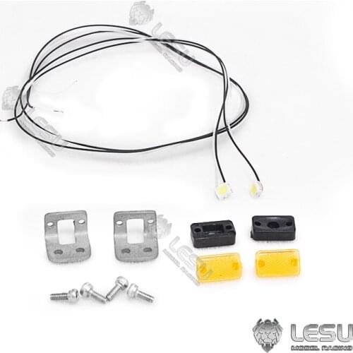 LESU 1/14 Plastic Side Lights Clearance Lamp for Tamiya RC Tractor Truck Trailer TH16992-SMT3