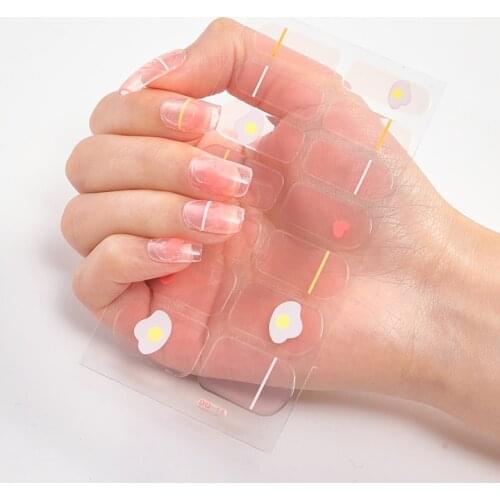 Full Cover Nail Stickers Nail Polish Novidades Nails Art Decoration Foil Nail Art Stickers 2020 Self Adhesive Nail Sticker