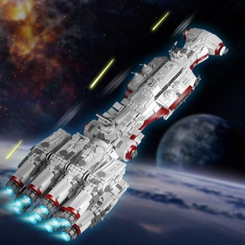 Mould King 21003 Star Plan Mortesvs CR-90 Corellian Corvette-Blocksade Runner model Tantive IV Building Blocks Kids Toys Gifts