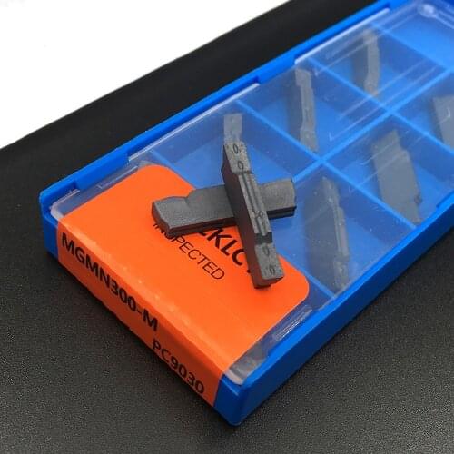 100% Original MGMN300 M PC9030 10pcs Turning Tool For Grooving Carbide Insert 3mm Metal MGMN150-G Prating Lathe Grooving Inserts