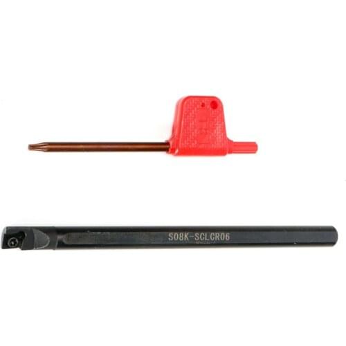 High Quality S08K-SCLCR06 8x125mm Lathe Boring Bar Turning Tool Holde For CCMT0602 (CCMT21.5) Insert New Arrival