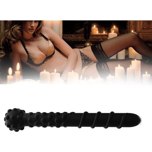 Large Particles Women Silicone Anal Beads Butt Plug Prostate Massager Sex Toy for woman or man Easy to clean and store