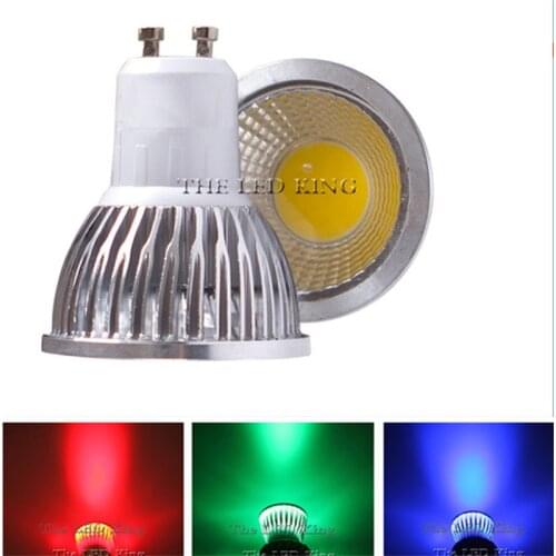 1pcs Super Bright GU10 COB 9W 12W 15W LED Bulb Lamp AC85-265V spotlight Warm White/Cold White red blue green led LIGHTING gu10