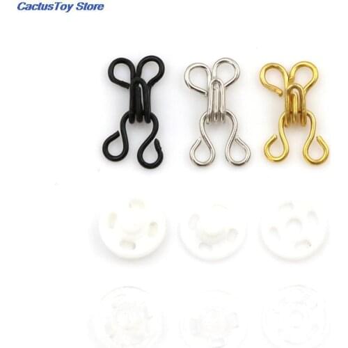 10Pcs/lot 6MM Mini Buckle Diy Clothes Accessories For 1/6 BJD Blyth Azone Momoko Licca Doll Accessories