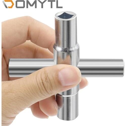 4 in 1 Silver Wrench Cross Faucet Sifang Bathroom Manual Repair Tools