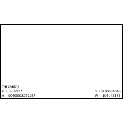 5000PCS/Lot ribbon printer Printable PVC id card 125KHZ TK4100/EM4100 with costomize code